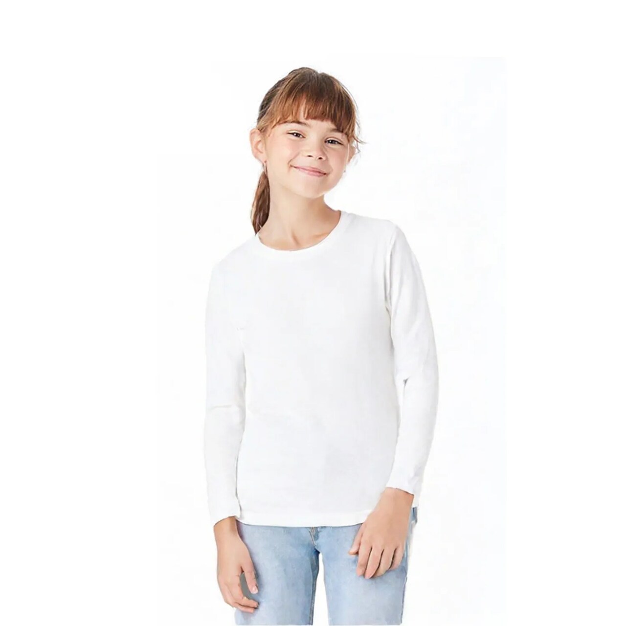 BELLA + CANVAS Youth Jersey Long-Sleeve T-Shirt For custom printing